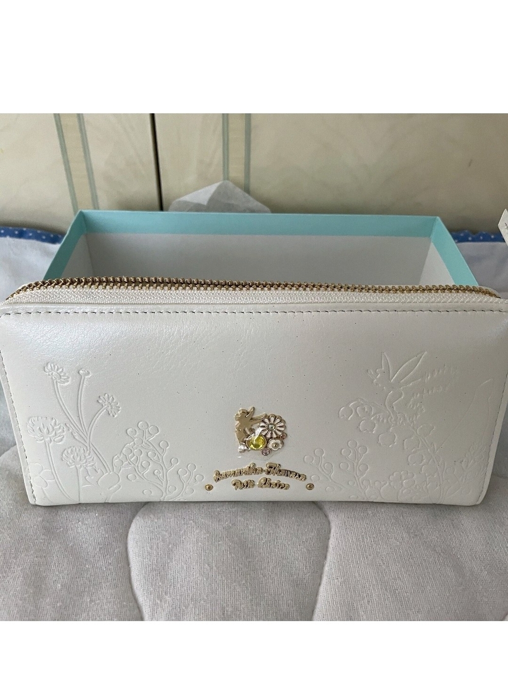 Samantha Thavasa Petit Choice x Disney Tinker Bell Long Wallet. It is a limited